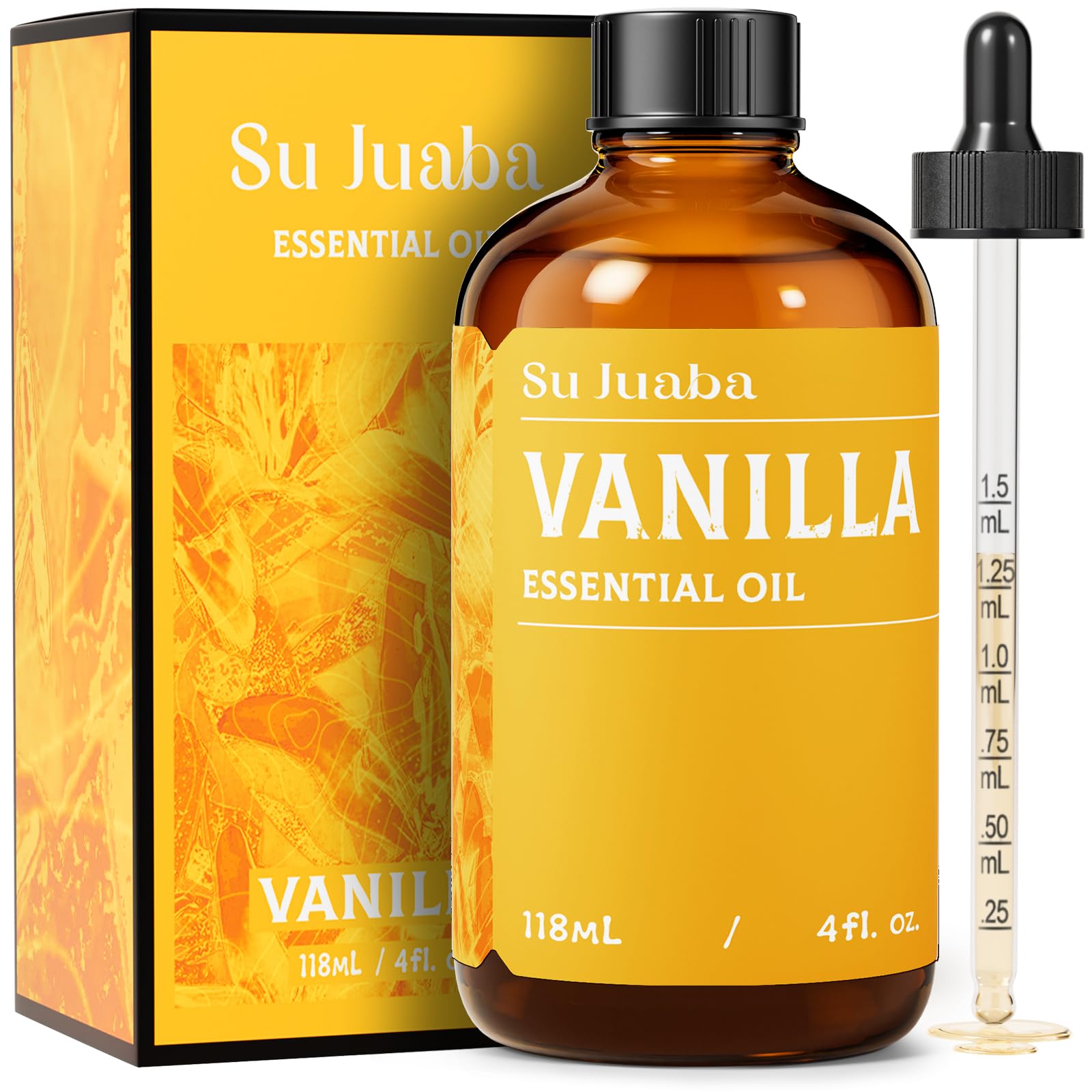 Amazon.com: SU JUABA Vanilla Essential Oil - 4 Fl Oz | for